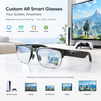Gafas inteligentes AR personalizadas ODM con AI IoT Reconocimiento ...